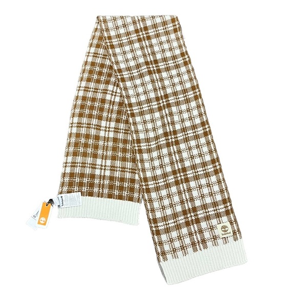 Timberland Scarf Wheat herringbone academia Preppy Gorpcore fishermen angler o/s - Picture 2 of 10